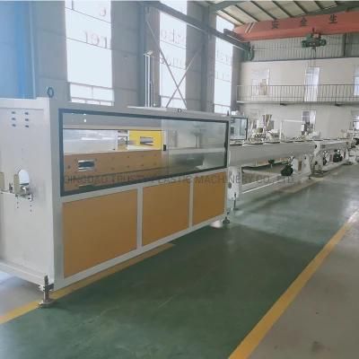 HDPE PVC Plastic Sewage Pipe Making Single Screw Extruder Machine