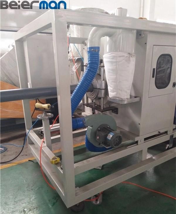 Beierman New Design 75mm-260mm PVC Rigid Water Pipe Sjsz65/132 Double Screw Extruder Production Line Plastic Pipe Making Machine