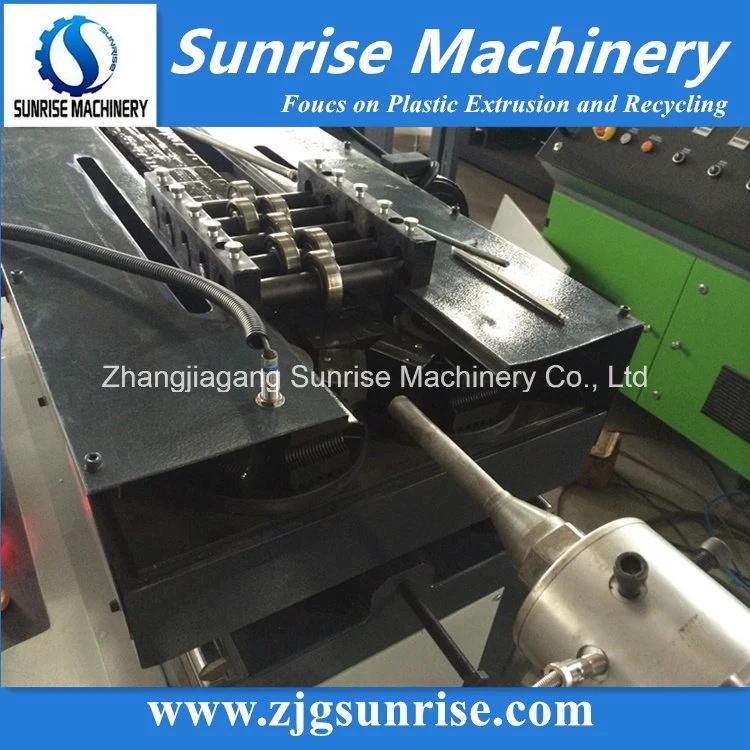 Plastic HDPE PE PVC Single Wall Corrugated Pipe Soft Hose Extrusion Making Machine