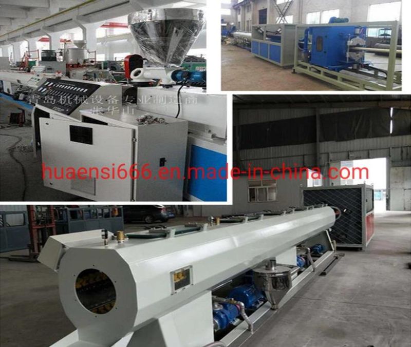 Low Fluid Resistance Sjsz-51 PVC Water Pipe Production Extrusion Equipment Manufacturer