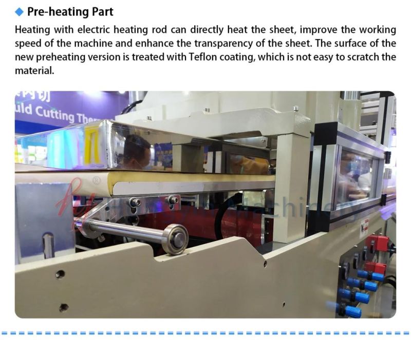 Automatic Plastic Disposable Trays Thermoforming Machine