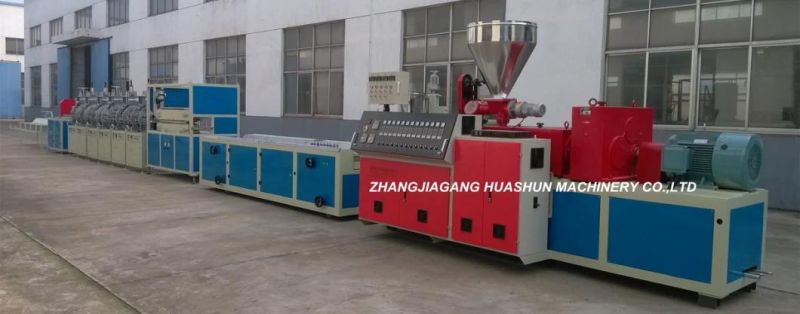 Fireproof Plastic PVC Faux Marble Stone Profile Extrusion Line