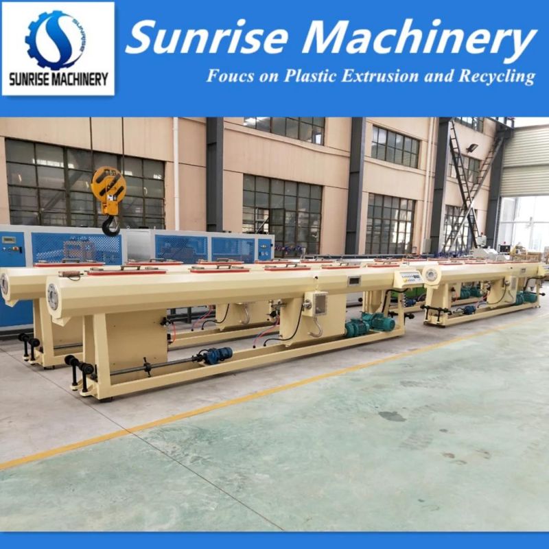 Plastic HDPE Pipe Production Line PE Pipe Extrusion Line