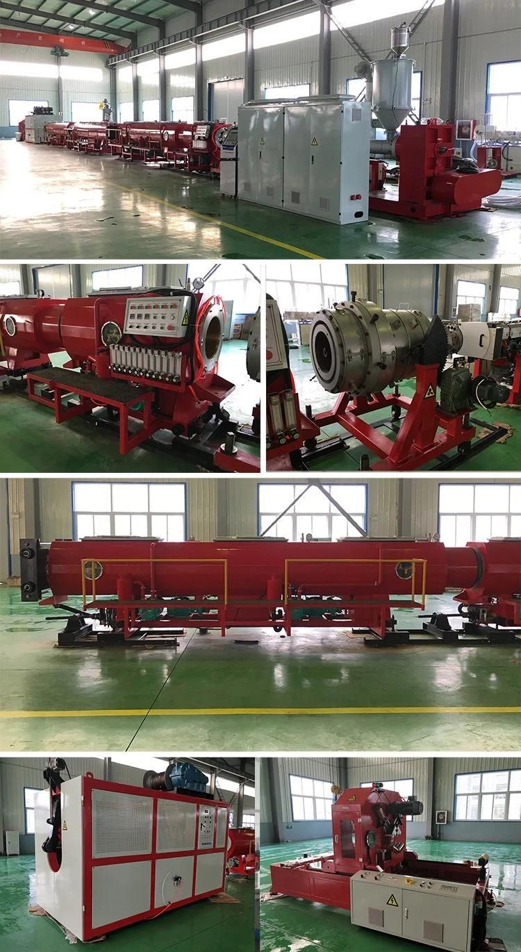 PE Coiled Pipe Extrusion Line HDPE Pipe Machine with Coiler Price