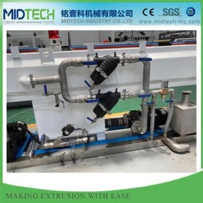 Plastic SPVC/PVC Pipe Making Machine Conical Twin Screw Extruder Machine