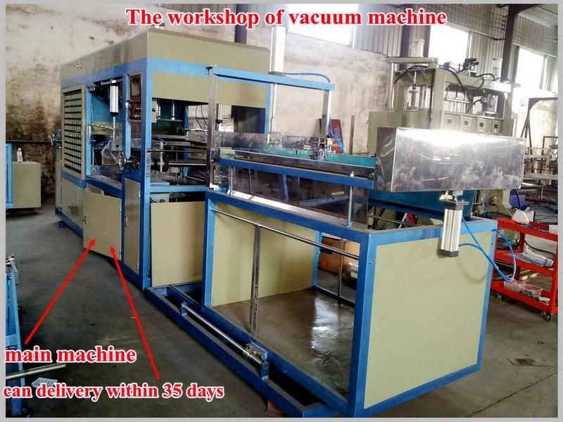 High Speed Negative Air Pressure Plastic Vacuum Forming Machine (HY-7101200)