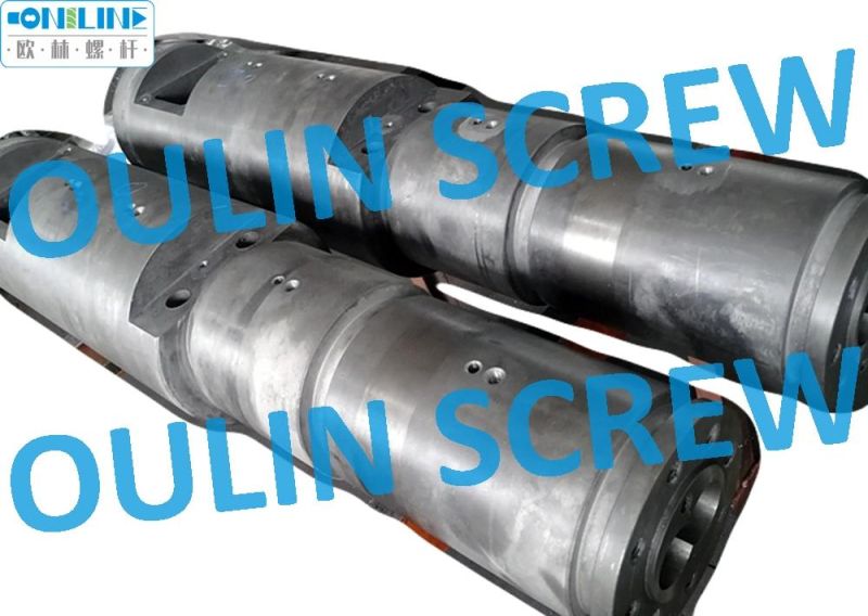 45/90 Twin Conical Screw and Barrel for PVC Pipe, Sheet, Profile