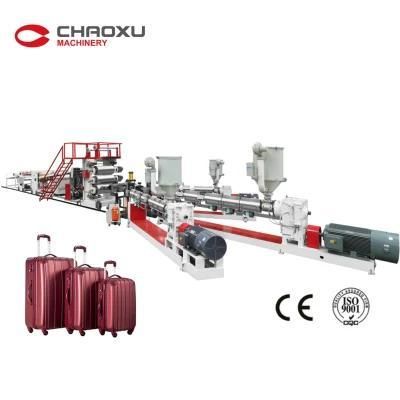 Chaoxu 2021 New Three Screw Extruder Machine Plastic Luggage Production Line