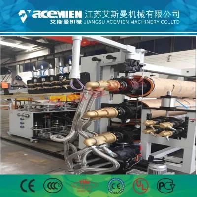 Plastic PVC Artificial Marble Profile and Sheet Production Line / Making Machine