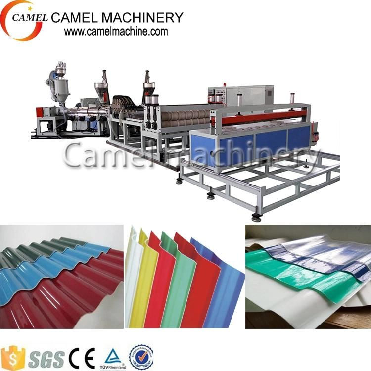 High Quality ASA/PMMA+PVC Corrugated Roof Tile/Glazed Tile Production Line