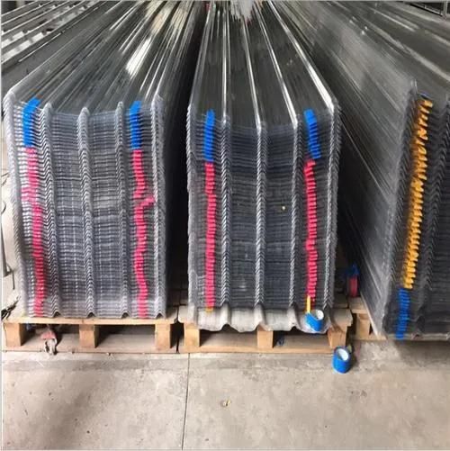 PVC Pet Wave Corrugated Roofing Sheet Plastic Tile Extruding Machine