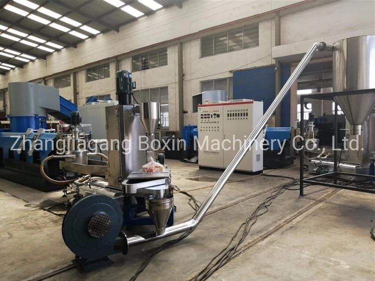 PP Nonwoven Cloth Granulator Machine / Granule Pelletizing Making Line