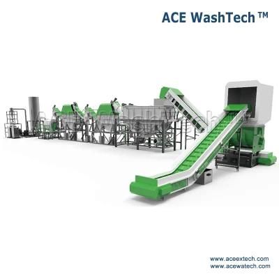 High Efficient Woven Bags Recycling Plant for PP PE Cement Bag Sugar Bag Powder Bag