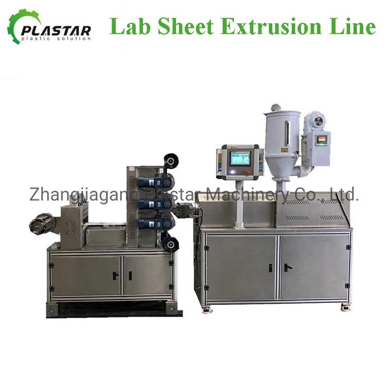 Plastic Sheet Extruder Machine Line for Lab Test