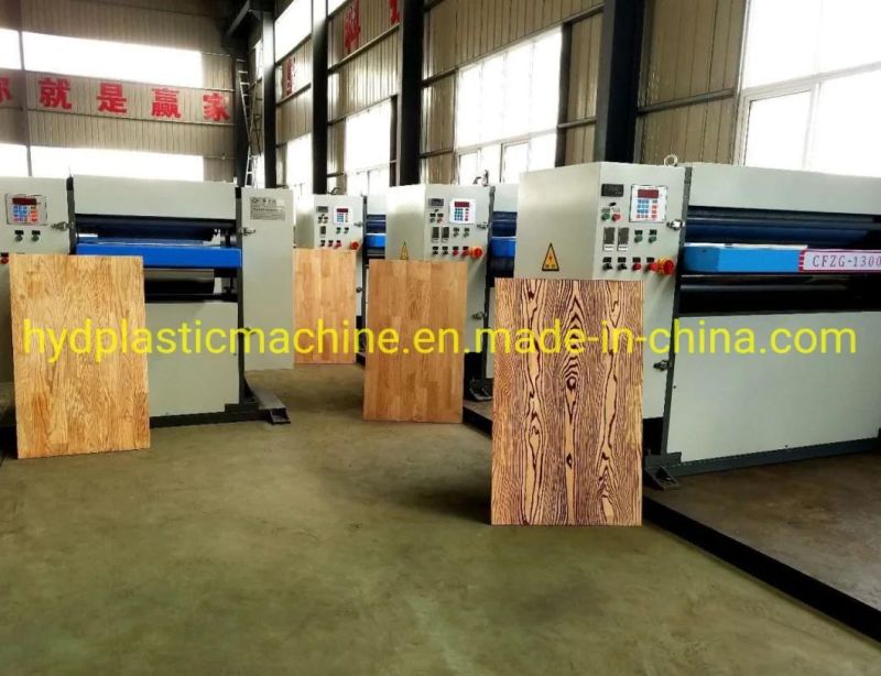 High Speed Embossing Machine for WPC Decking / WPC Foam Board / PVC Foam Board / WPC Door