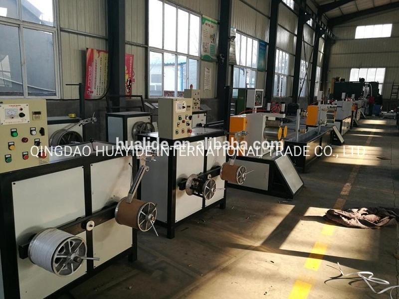 Environmental-Friendly Rigid 2 Strarps PP Strap Band Production Line