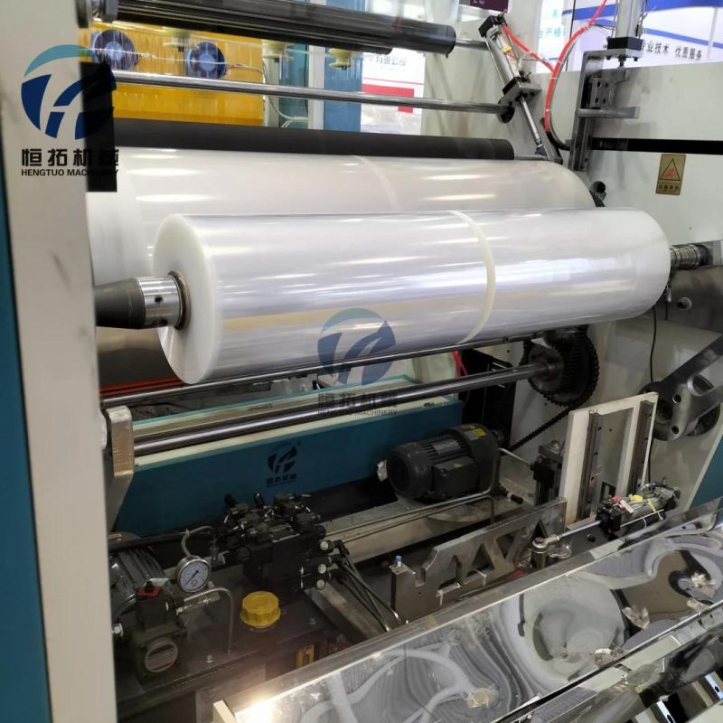 1000mm Plastic LLDPE Double Layer Double Screw Co-Extrusion Stretch Wrap Film Making Machine