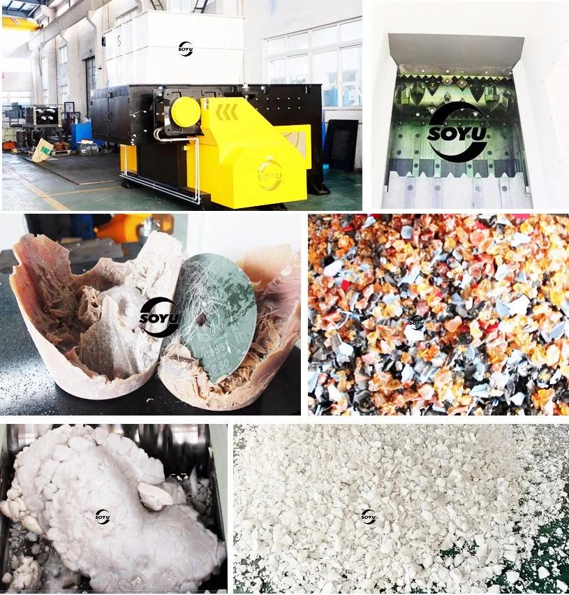 Energy Saving Plastic Single Shaft Shredder