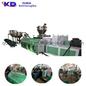 PVC Wood Plastic Pelletizing Unit Extruding Machines