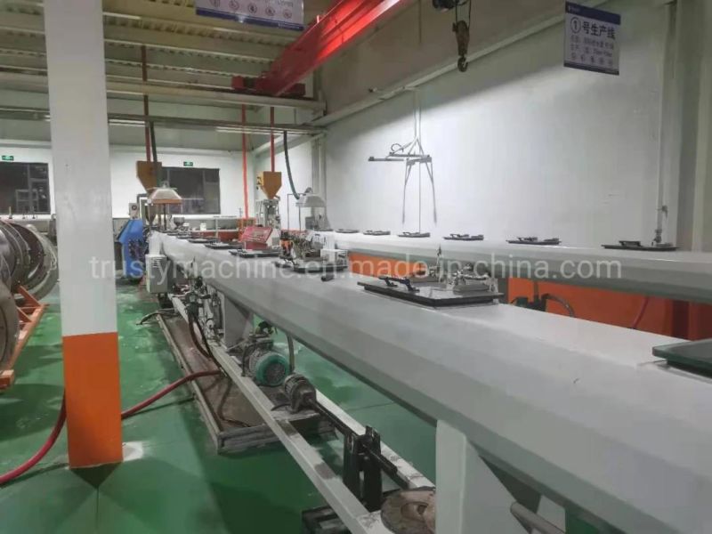 Plastic PE PP HDPE Pipe Making Machine Extrusion Line