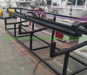 High Output PVC Pipe Production Line 4 Outlets Plastic Extruder Machinery