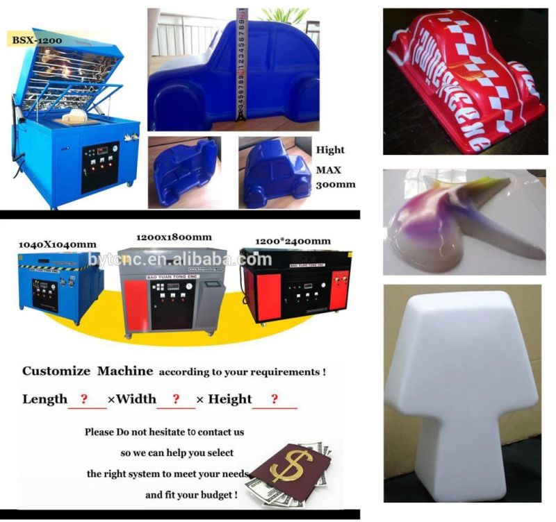 Mini Polystyrene Machine Thicker Sheet Vacuum Forming Machine