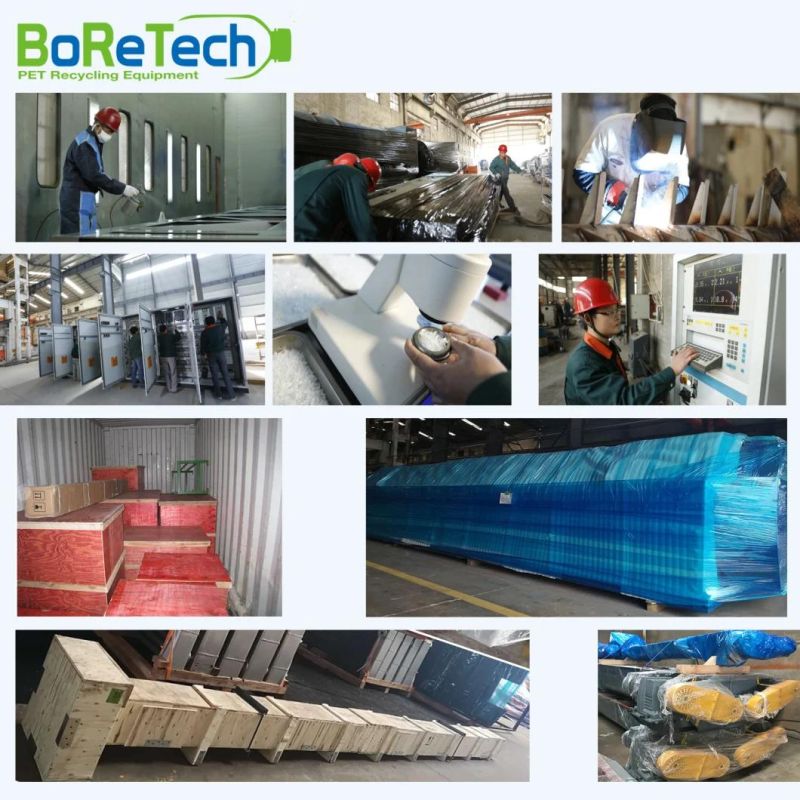 Pet Flakes Dewatering Machine for Plastic Washing System