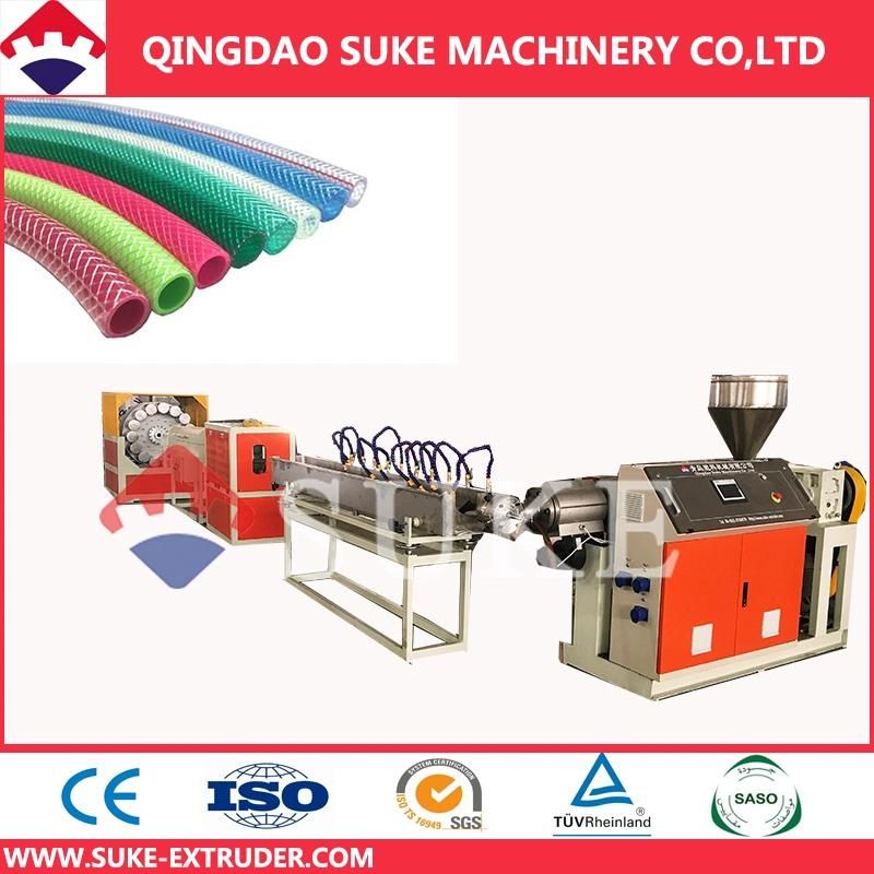 PVC Fiber Reinforced Soft Hose Making Extrusion Machine (SJ65X30)