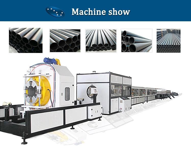 PE Pipe Extrusion Machine with Ce/ISO Certification