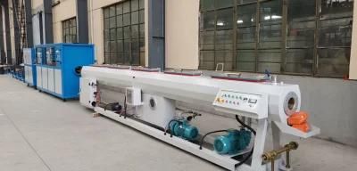 Conical Twin Screw Double Screw PVC Pipe Extruder