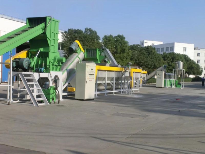 PE PP Film Washing Line / Plastic Recycling Line