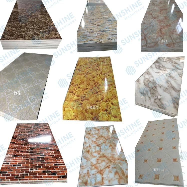 Imitation PVC Artificial Marble Board Equipment