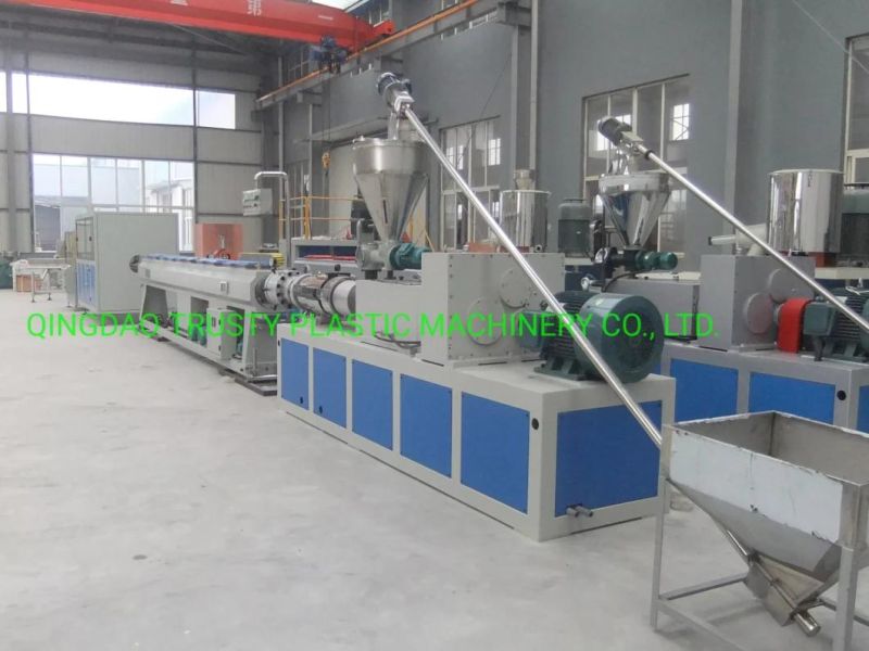 300kg Output High Efficiency 20-110mm PVC Pipe Extruder Production Line