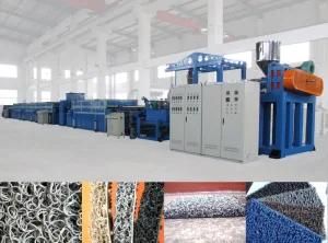 PVC Coil Mat Carpet Extrusion Line