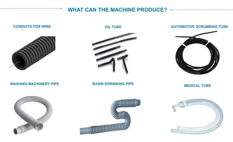 Plastic Flexible Hose Making Machine / Corrugated Pipe Machinery