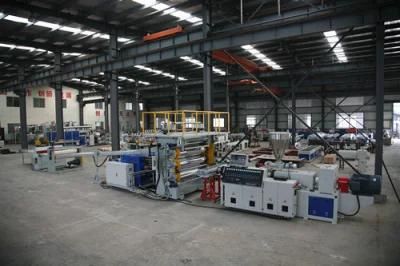 PVC Imitation Marble Sheet / PVC Stone Sculpture Flooring Extrusion Line