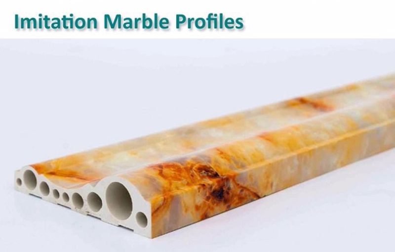 Plastic Double Twin Screw Extruder for PVC Window Door Profiles
