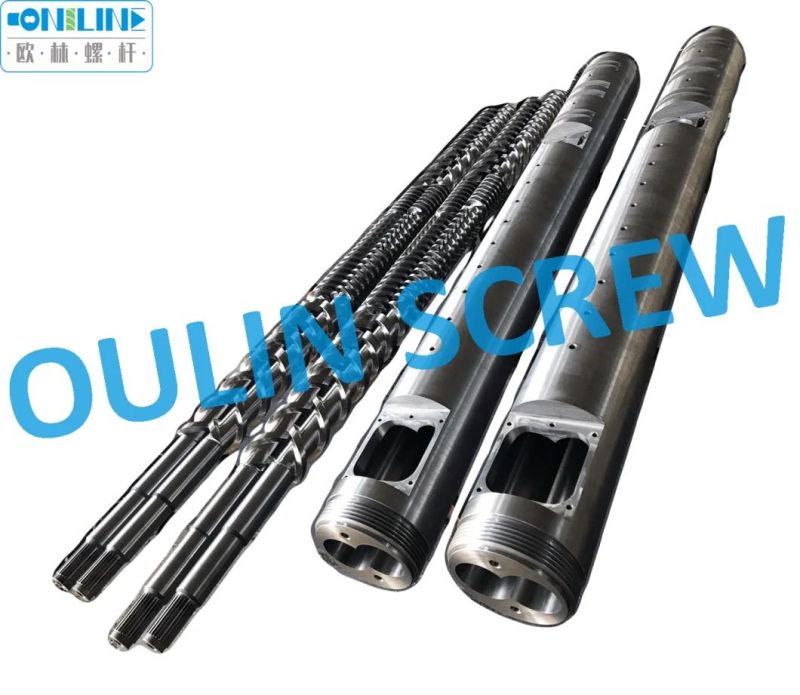 88mm Double Screw Barrel for PVC Sheet, Pipe, Profile, Rod, Panel, WPC Floor