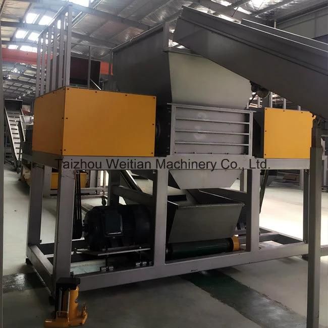 Plastic Shredder/Wood Pallet Shredder/PVC Pipe Pet Bottle Shredder/Block and LDPE Film/Battery/ Waste Rubber Paper Single Double Shafts Shredder