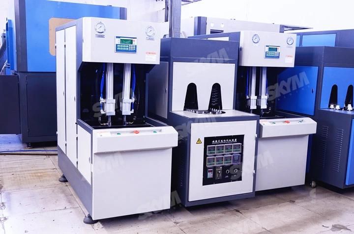 Semiautomatic 2cavity 500ml Pet Bottle Blowing Moulding Machine