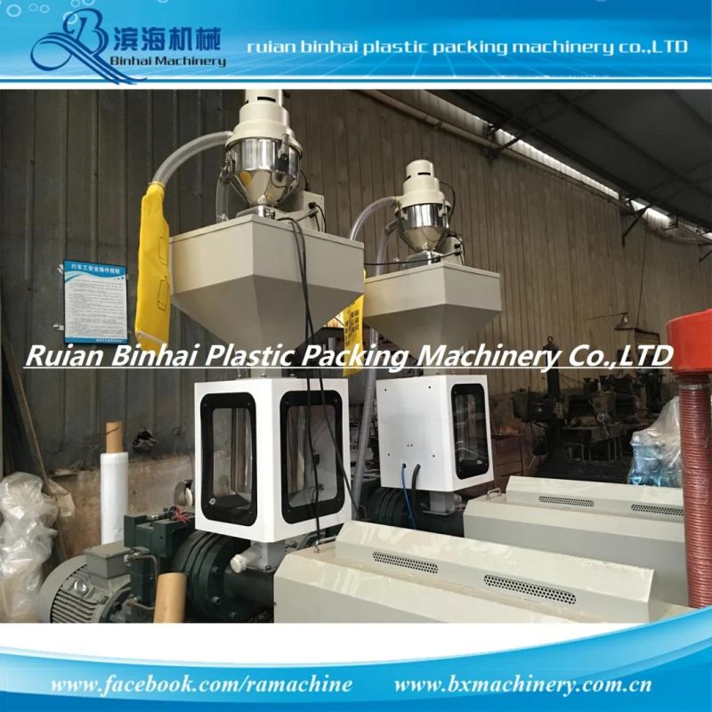 Two Layer Rotary Die Device ABA Film Blowing Machine