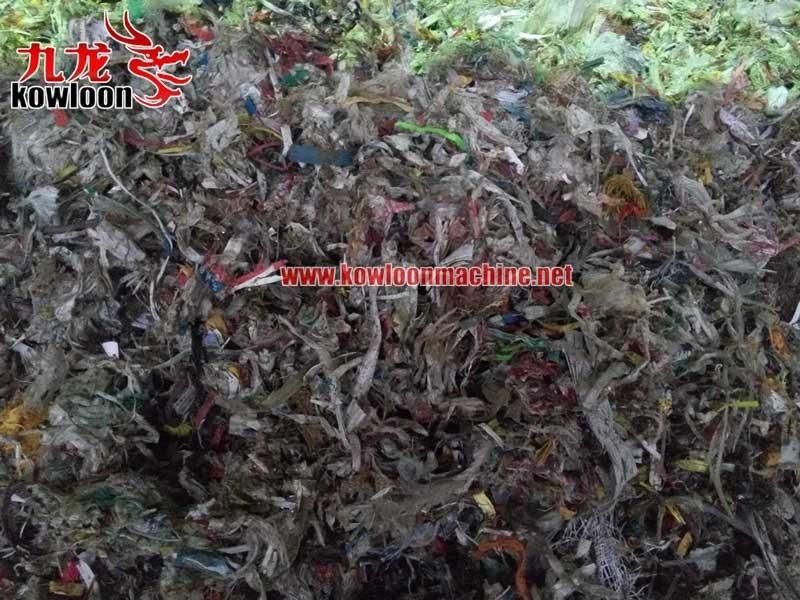 Industrial Waste Purper Ropes Shredder