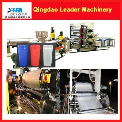 for Plastic Cup PP PS Thermoforming Sheet Extrusion Machine