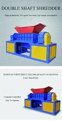 Large Twin Shaft Shredder Machine for Plastic Recycling Plastic Machinery Shredding Hard ...