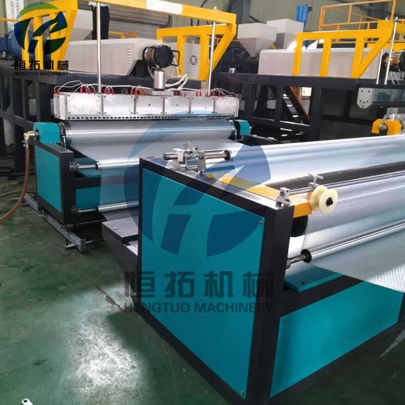 Ht-1800 Extrusion Line Single Screw Double Layer Air Bubble Film Making Machine