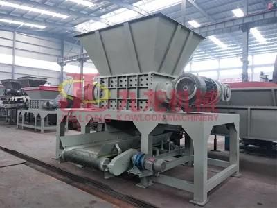 Double Shaft Shredder Domestic Waste Crushing Equipment