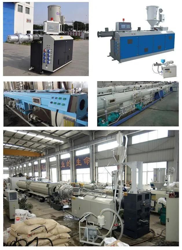 LDPE HDPE PE Pipe Extruder/Extrusion Machine