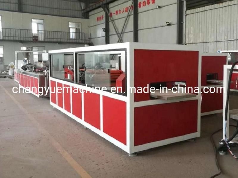 CE Standard PVC WPC Decorativef Panel Extruder Machine