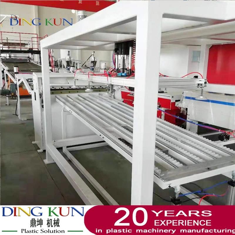 Artificial Marble Extrusion Line Machine for PVC Marble Sheet