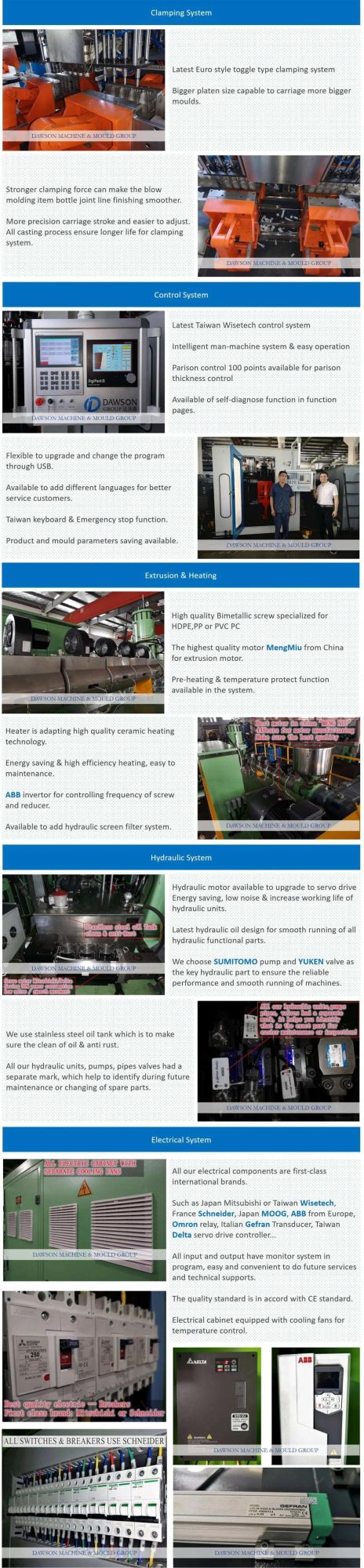 Traffic Barricade Hot Popular Making Machinery Extrusion Blow Molding Machine